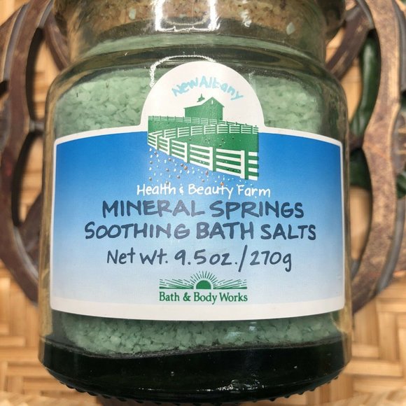 Bath & Body Works Health & Beauty Farm Spa Mineral Bath Soak Salts Rare HTF - Picture 2 of 4